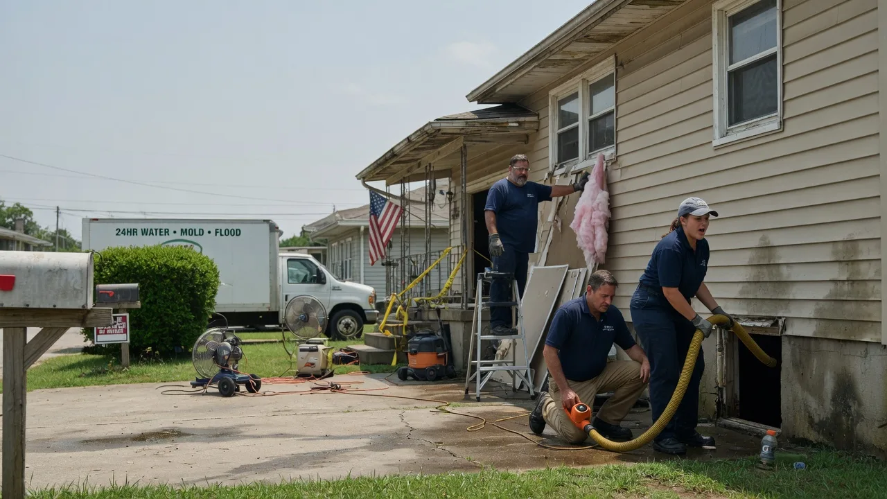 Water Damage Repair in Utica, IL near me